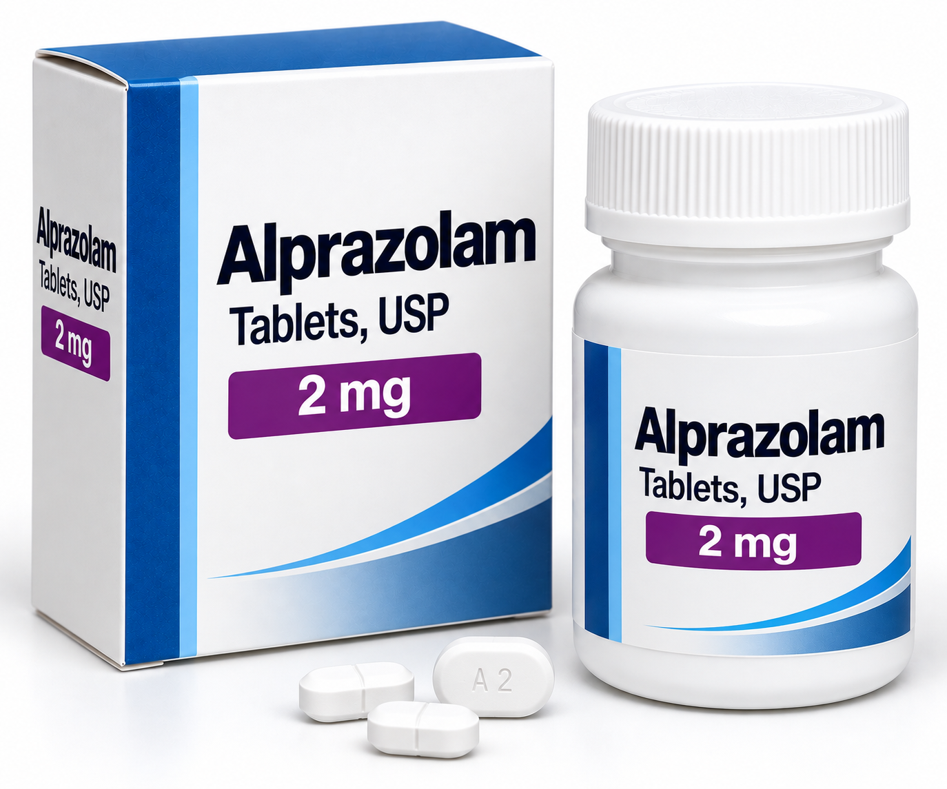 Alprazolam 2mg