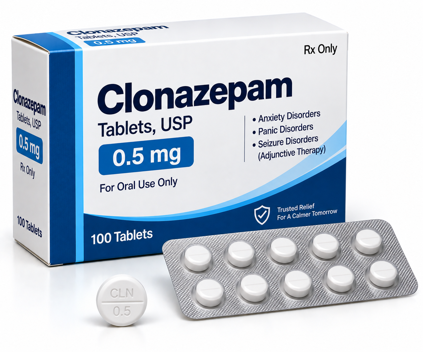 Clonazepam 0.5mg
