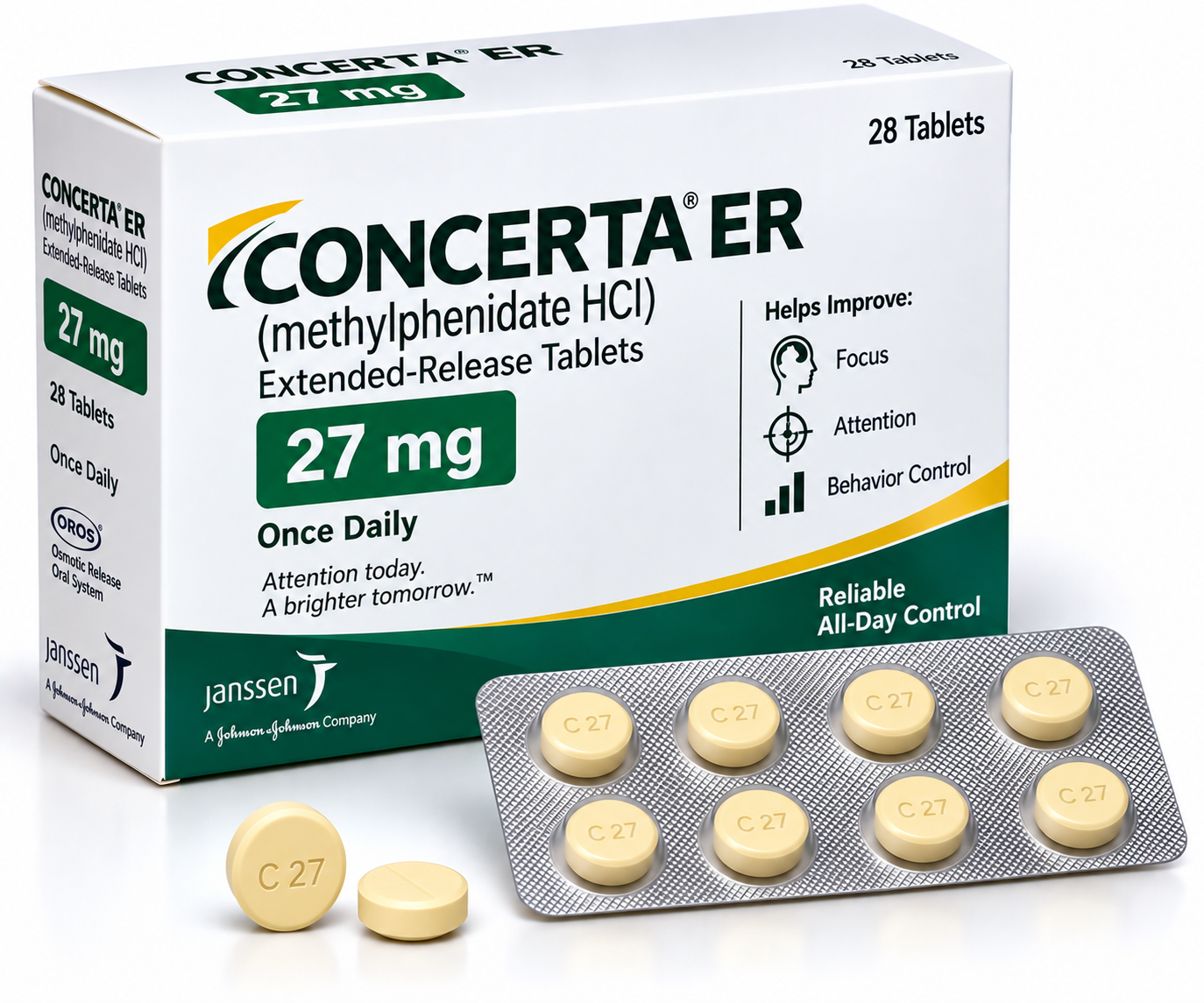 Concerta ER 27mg